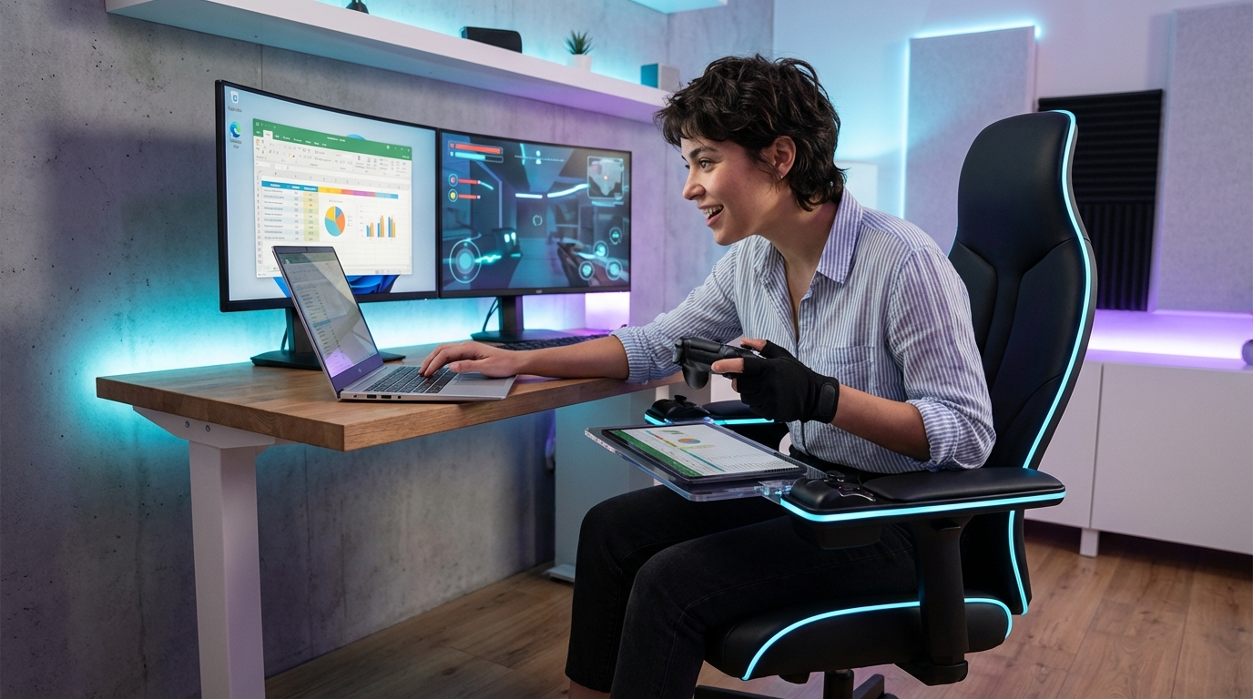 Hybrid Work-Play Seating Revolution