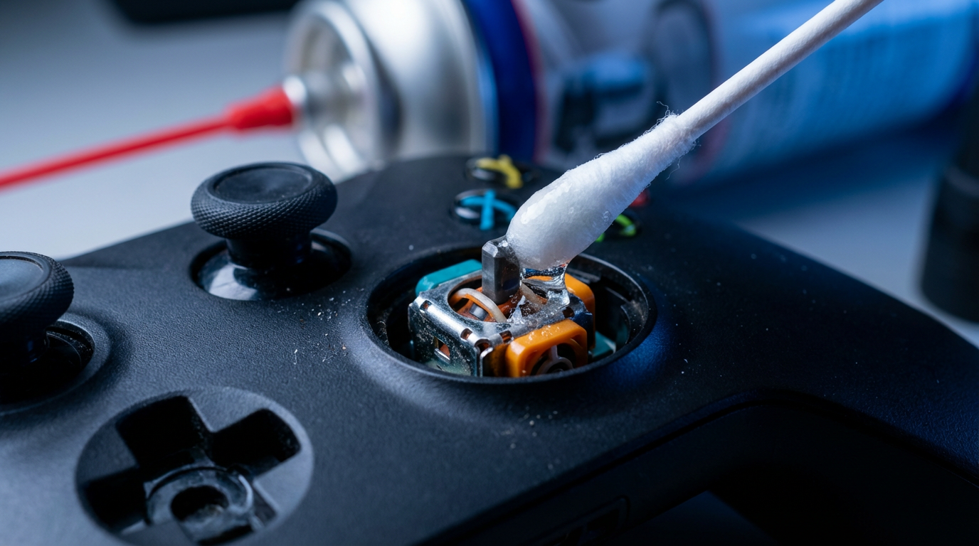 Fix Stick Drift Before You Throw Your Controller Through a Window The Isopropyl Alcohol and Compressed Air Exorcism