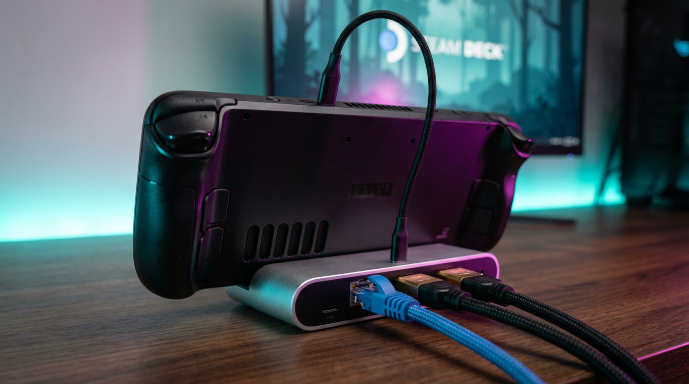 USB-C Docks With Ethernet And HDMI Output