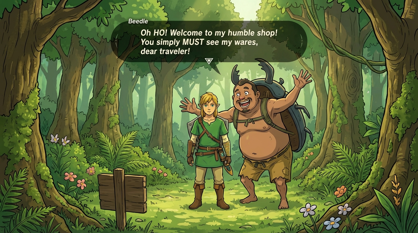 Awkward One Sided Conversations With Chatty NPCs