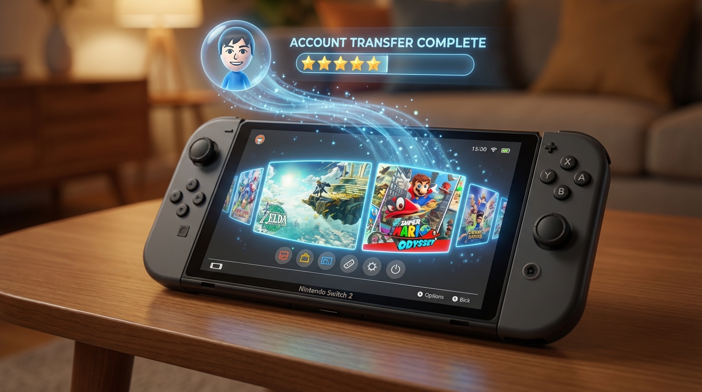 Why The Switch 2 Backward Compatibility Is A Massive Win Digital Library Transfers And Account Migration
