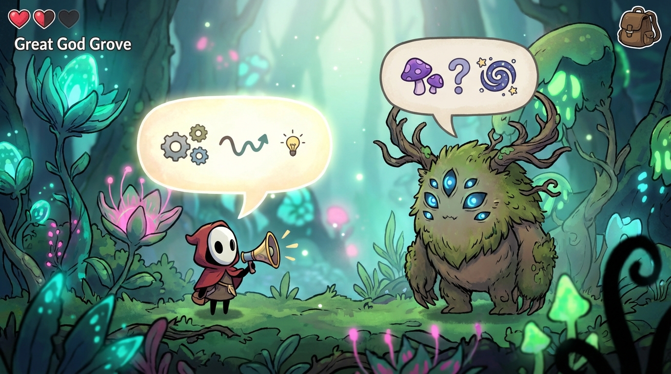 Great God Grove and Weird Dialogue Adventures