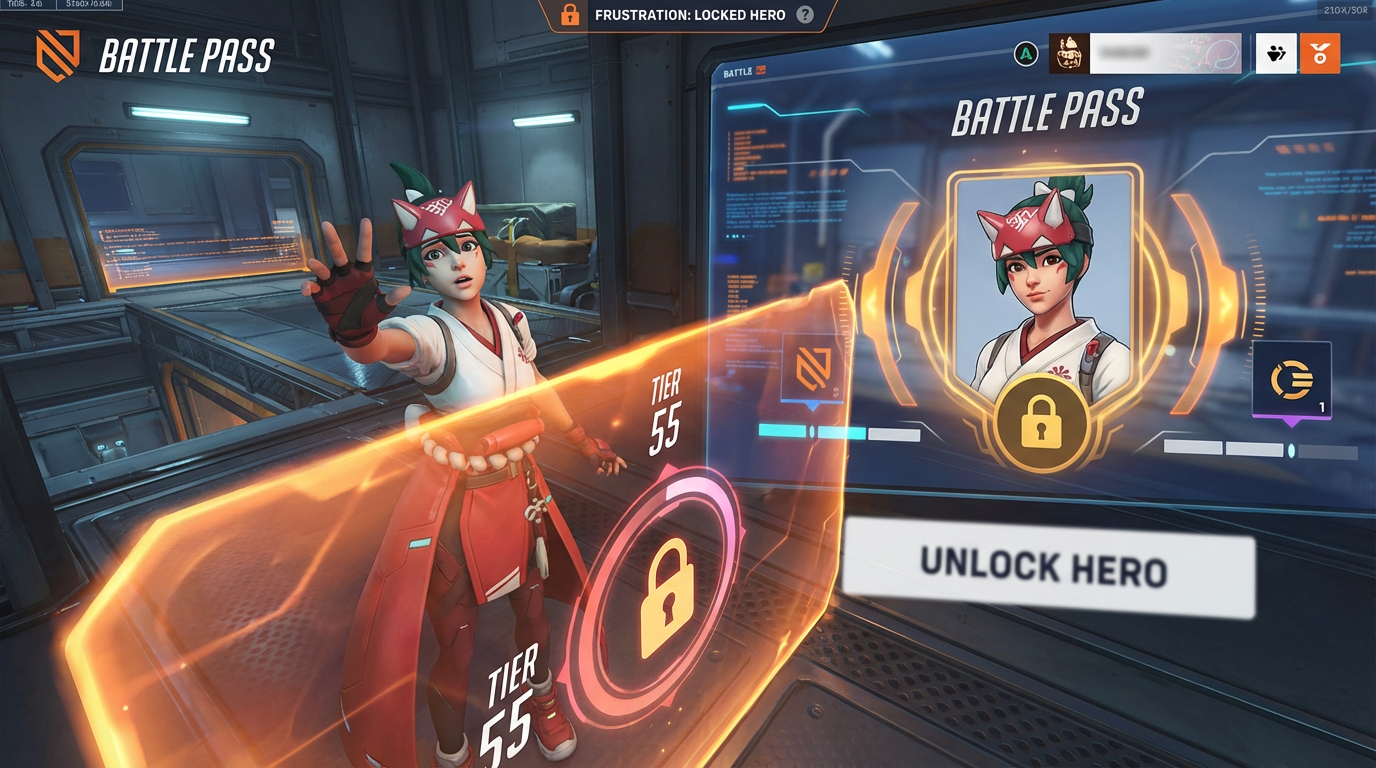 Locking Heroes Behind The Pay To Skip Wall