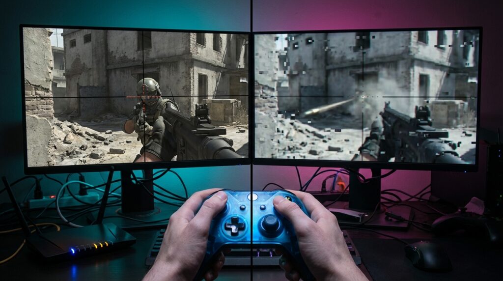 why cloud gaming latency still kills your kd ratio 1767907042296