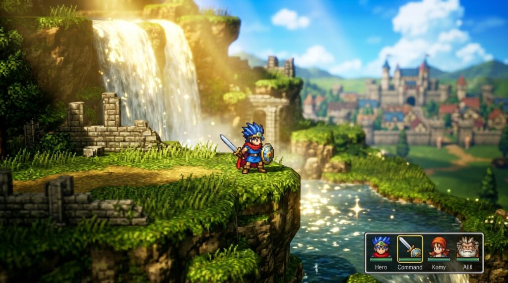 dragon quest hd 2d is either a visual masterpiece 1770412586943