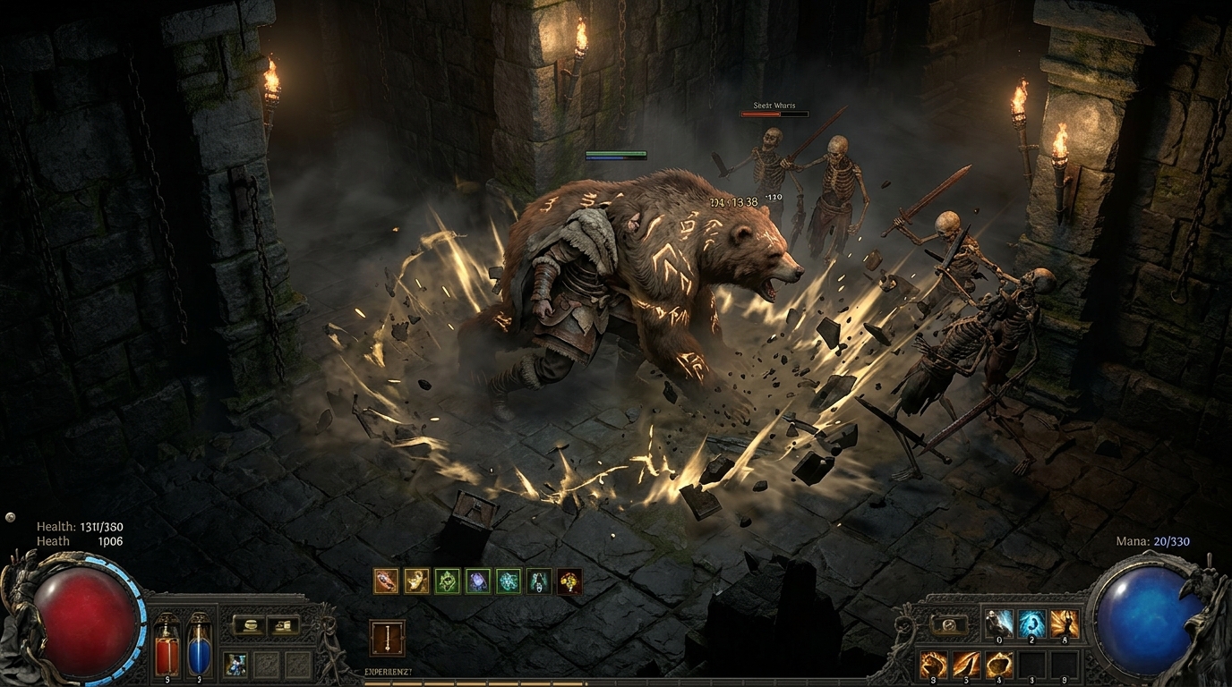 Path Of Exile 2 Is Killing The Lazy ARPG Genre Master Of Shapes With The New Druid Class