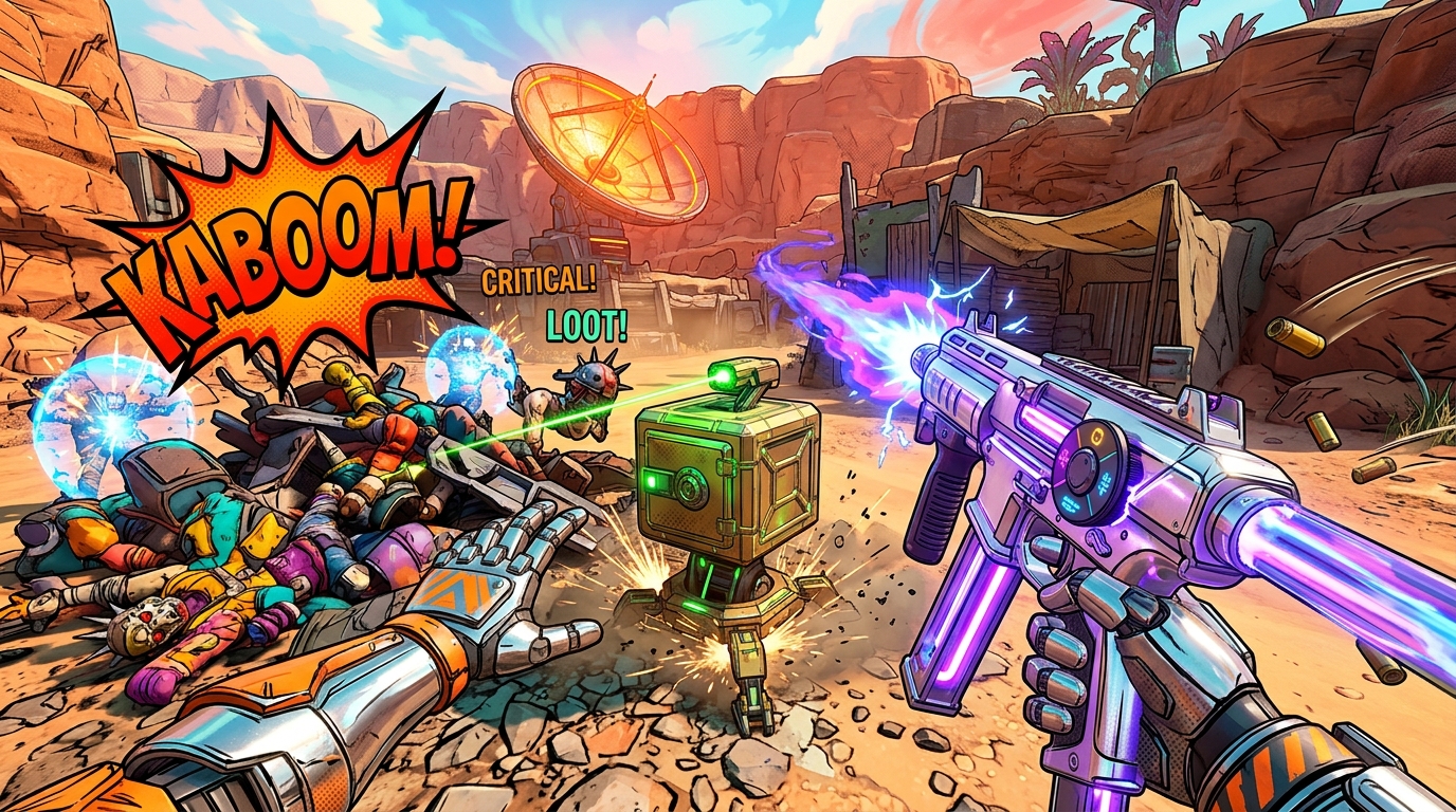 Meet C4SH The New Playable Vault Hunter