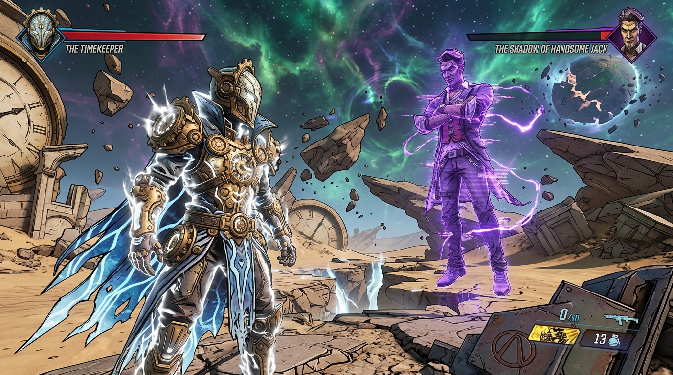 Borderlands 4 Teaser: Redemption Or Just Another Loot Piñata The Timekeeper Versus The Shadow Of Handsome Jack