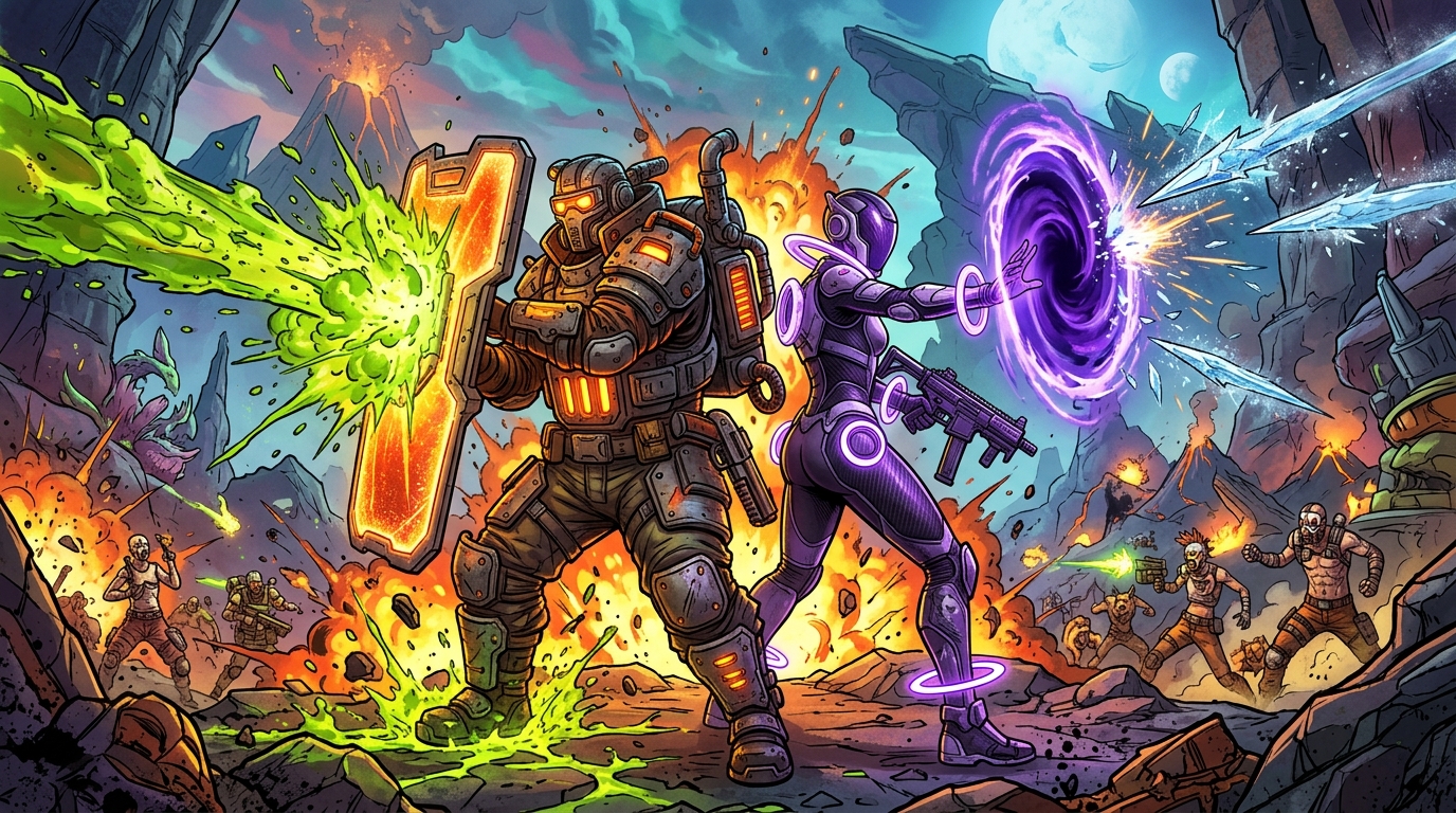 Borderlands 4 Vault Hunter Leaks And Our Desperate Hopes Assessing The Forgeknight And Gravitar Elemental Tanking Strategies