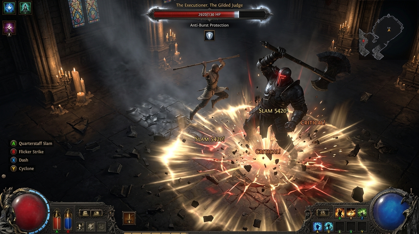 Boss Mechanics And Anti-Burst Protection