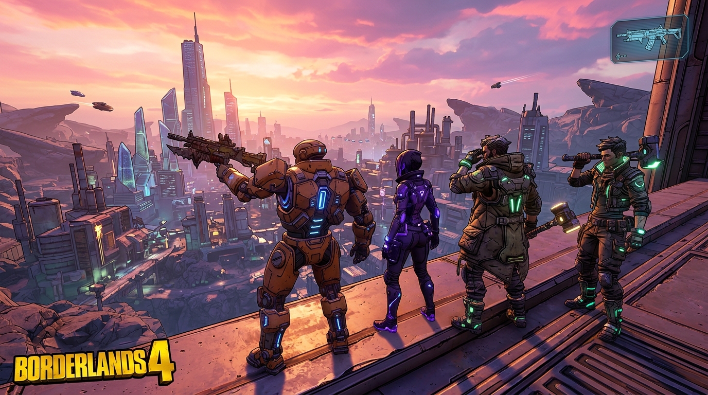 Four New Vault Hunters And Zero Load Screens