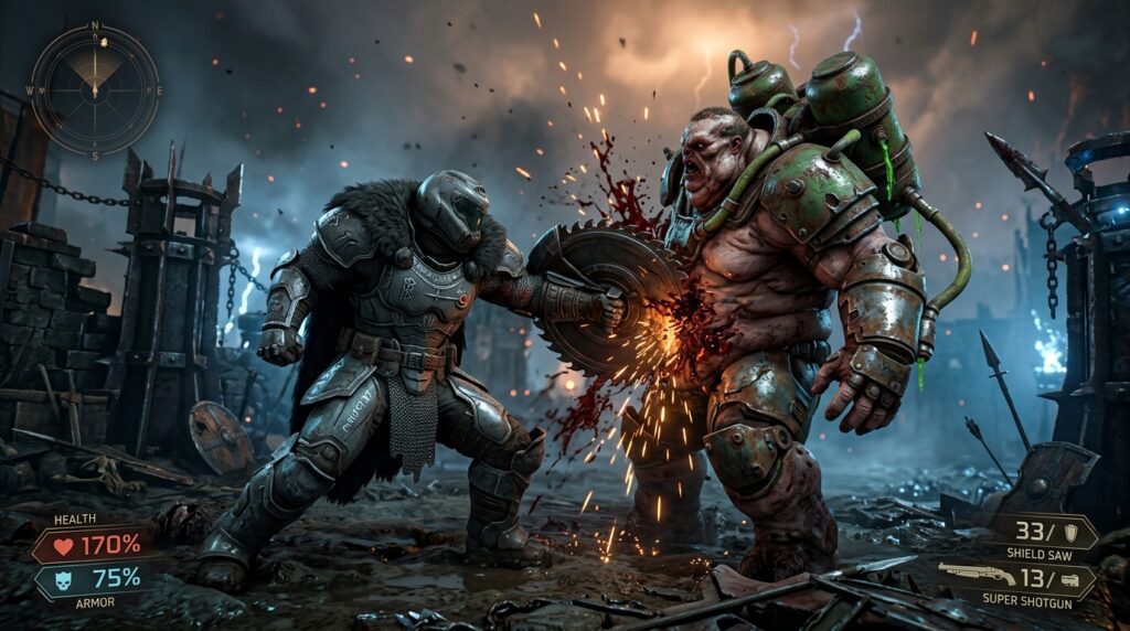 why doom the dark ages replaces acrobatics with ra 1779999399226