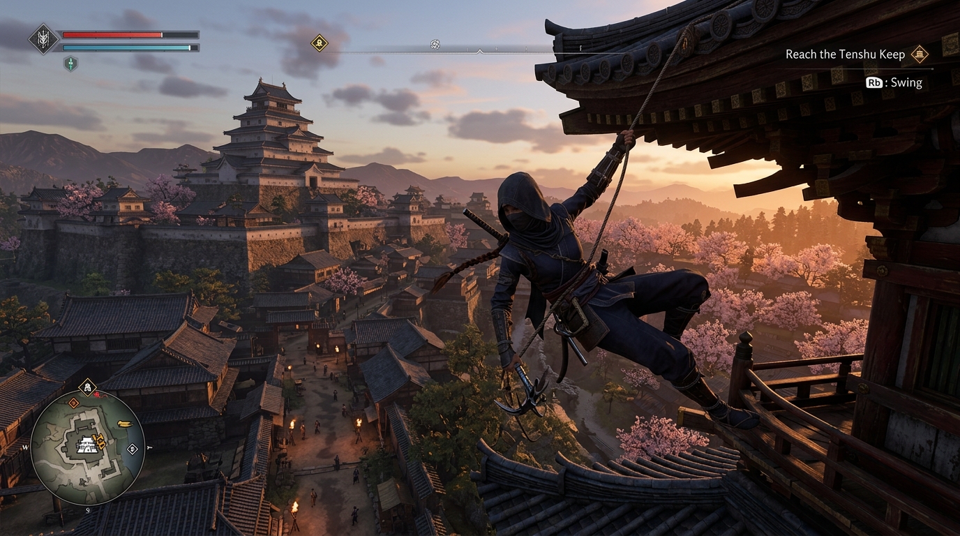 The Grappling Hook And Physics Based Verticality
