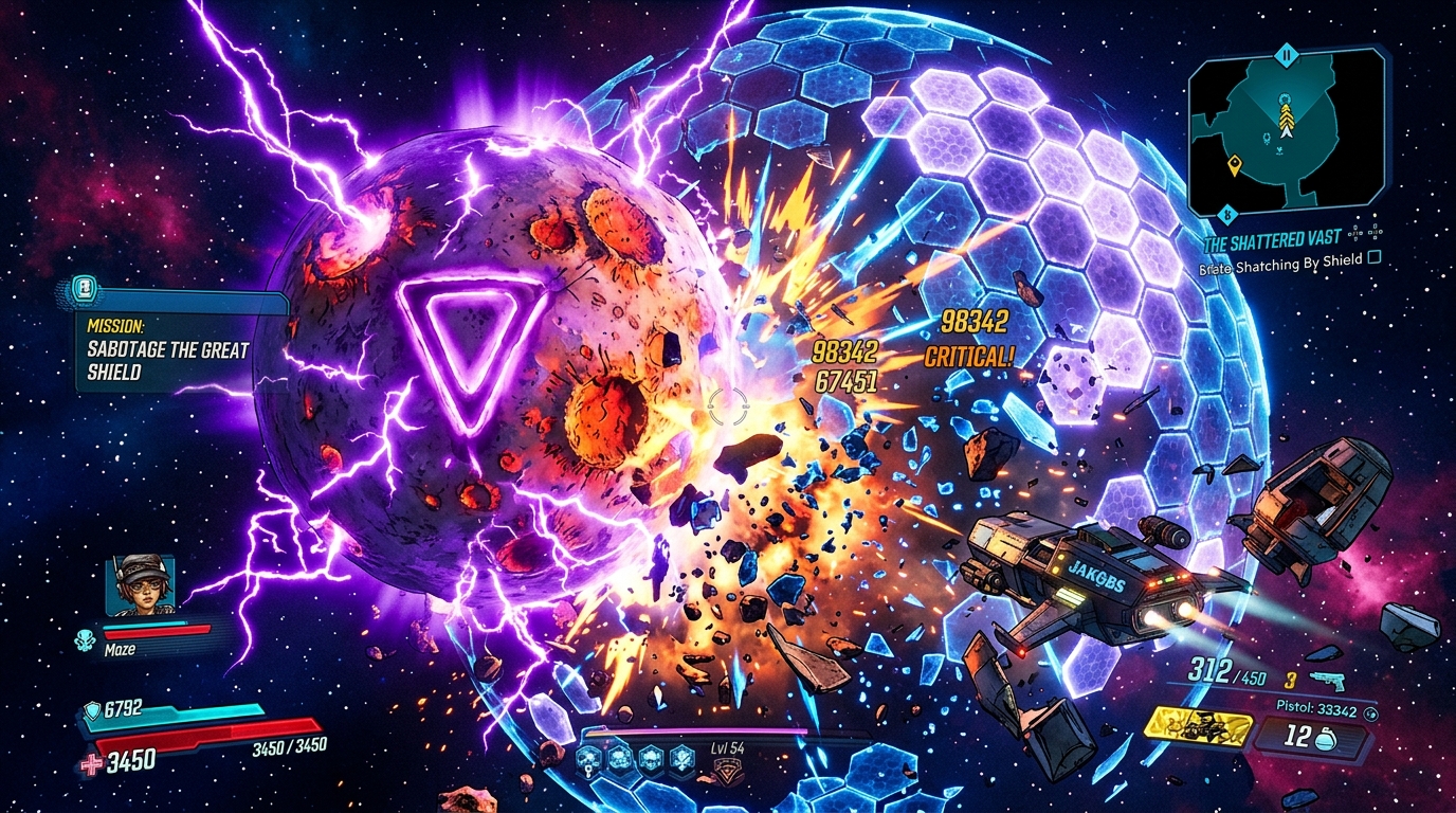 Can The Planet Kairos Save Borderlands From Itself Elpis Crashes The Party And The Barrier