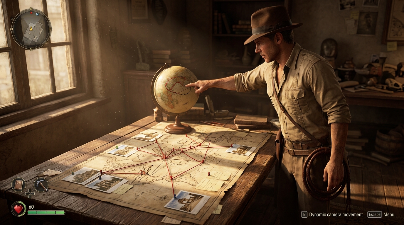 Exploring The Great Circle Narrative Map