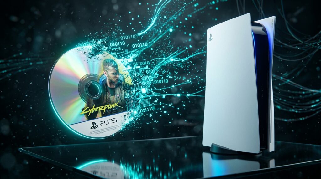 playstation kills physical discs sony sets a 2028 1784903425576