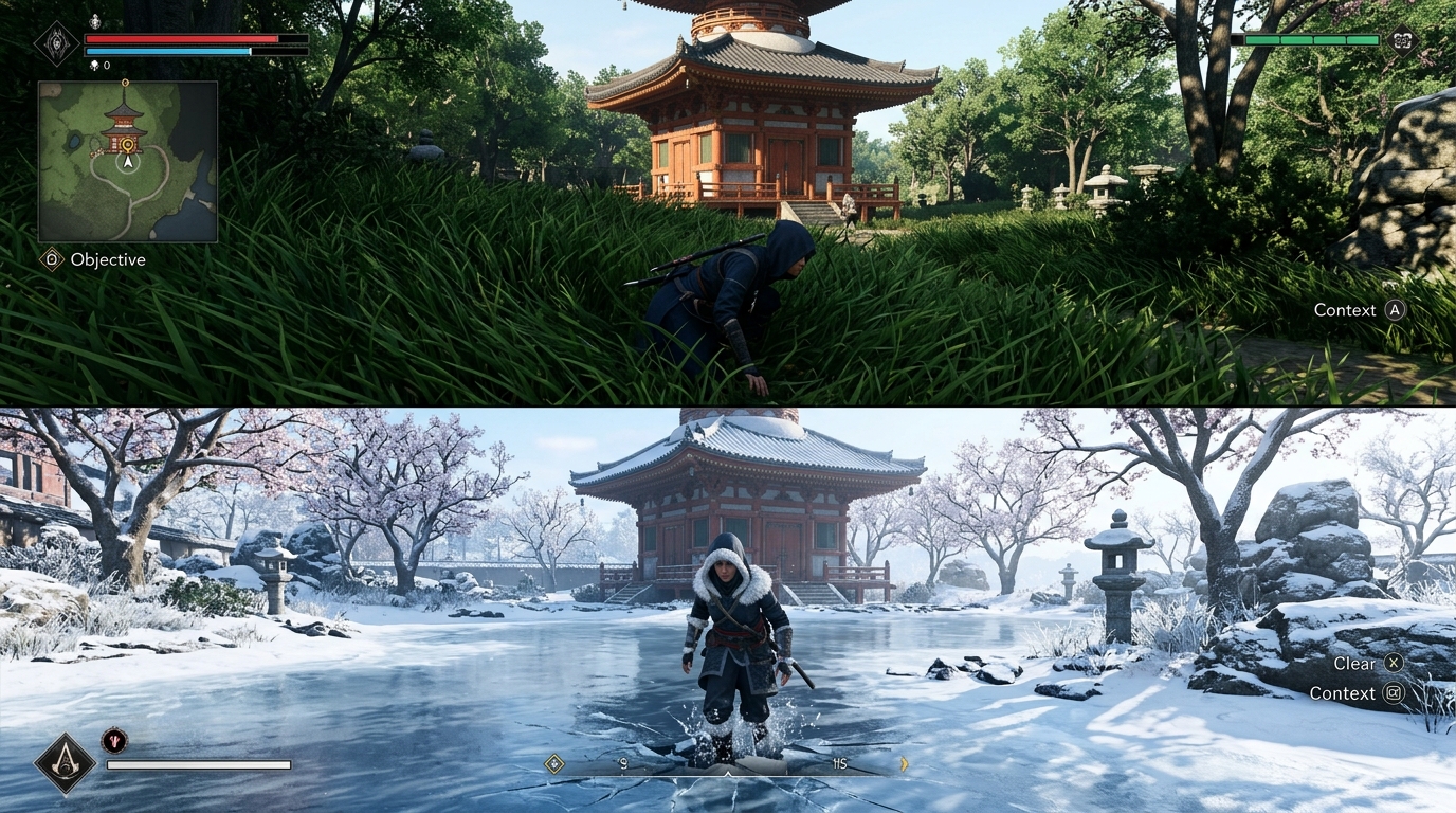 Assassins Creed Shadows Is Actually Changing The Formula Seasonal Changes Impacting Stealth And Navigation