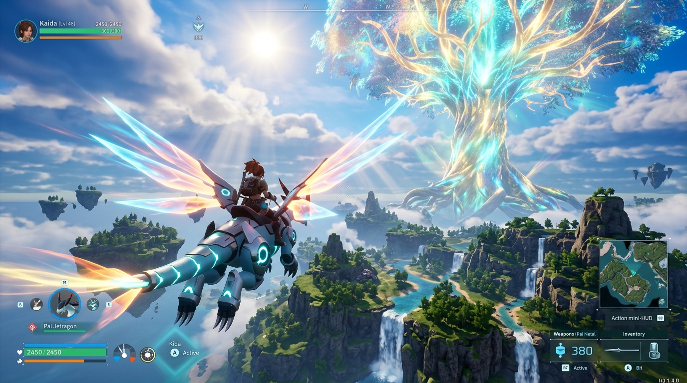 Sunreach Sky Archipelago And The Opened World Tree