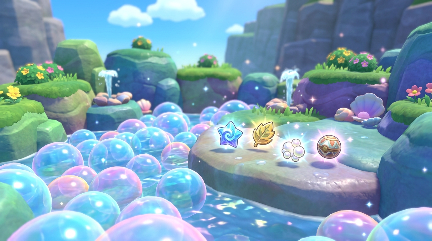 Bubbly Basin And New Rewards