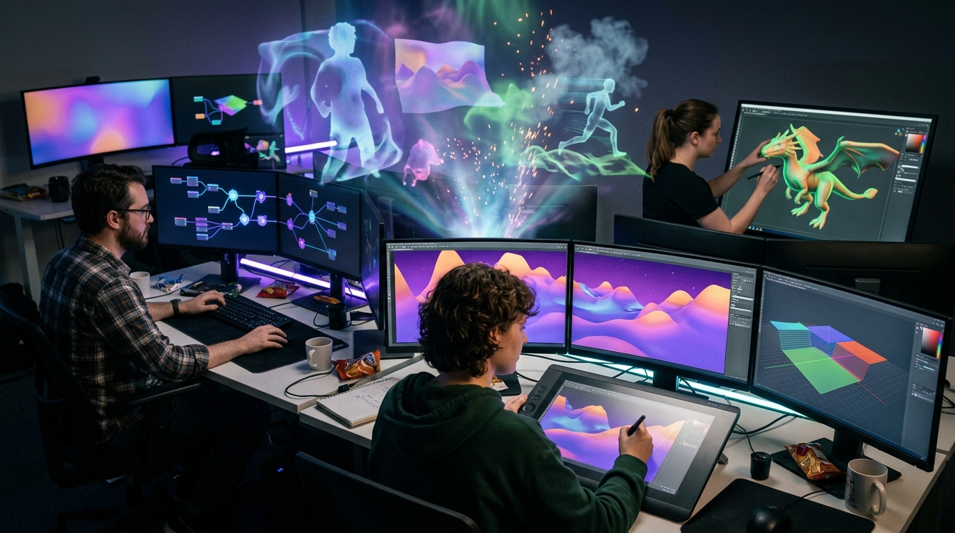 AI Game Development Is Making Games Faster And More Disposable Generative AI And Game Jobs