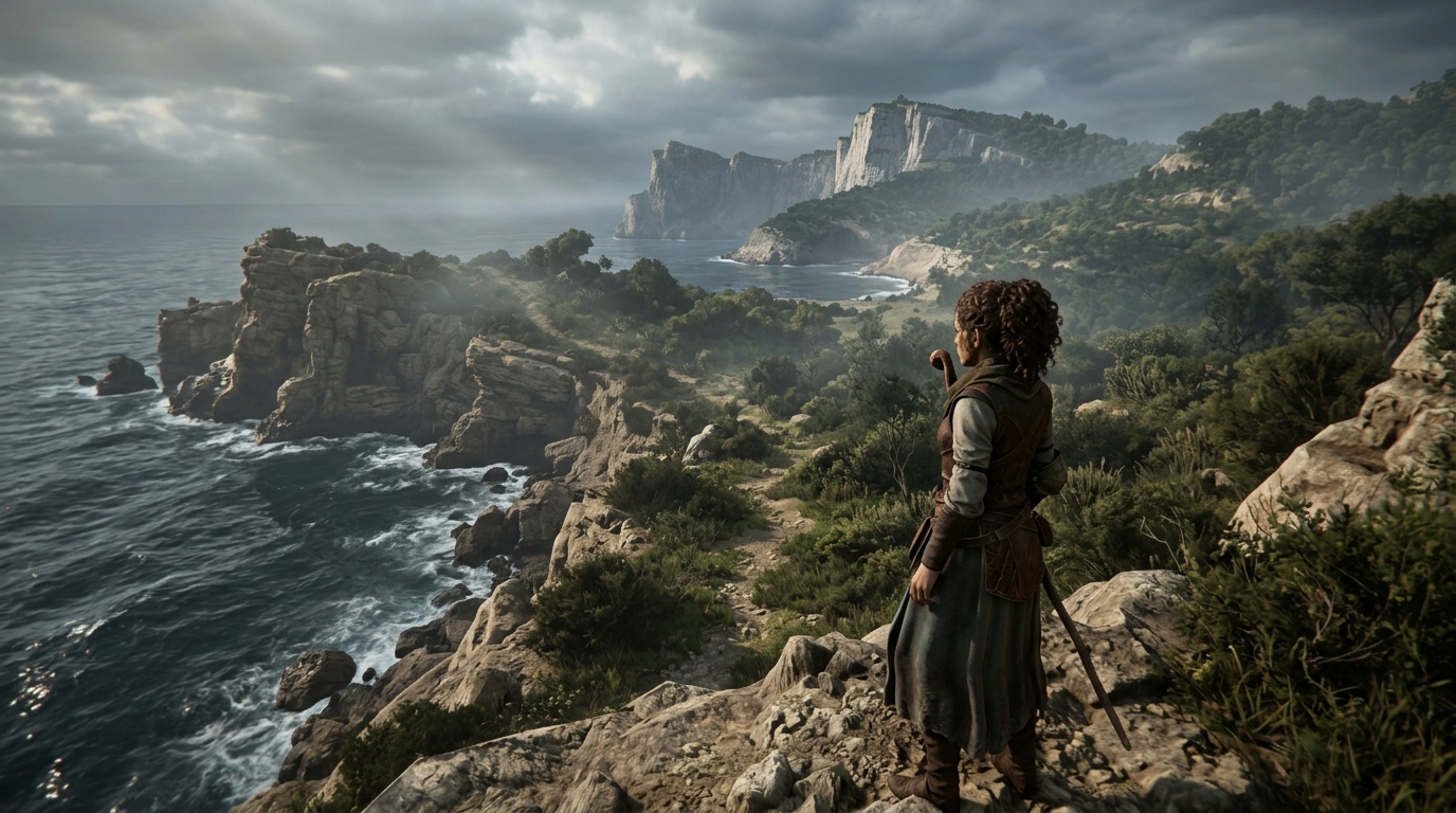 Sophia On Minotaur’s Island