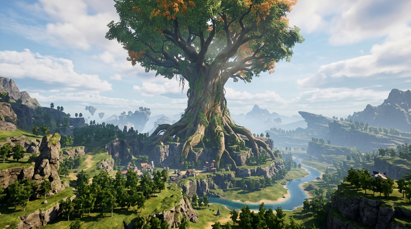 Sunreach And World Tree