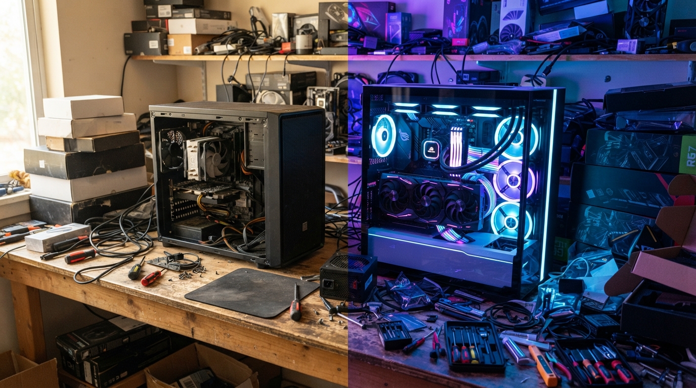 Before And After Builds