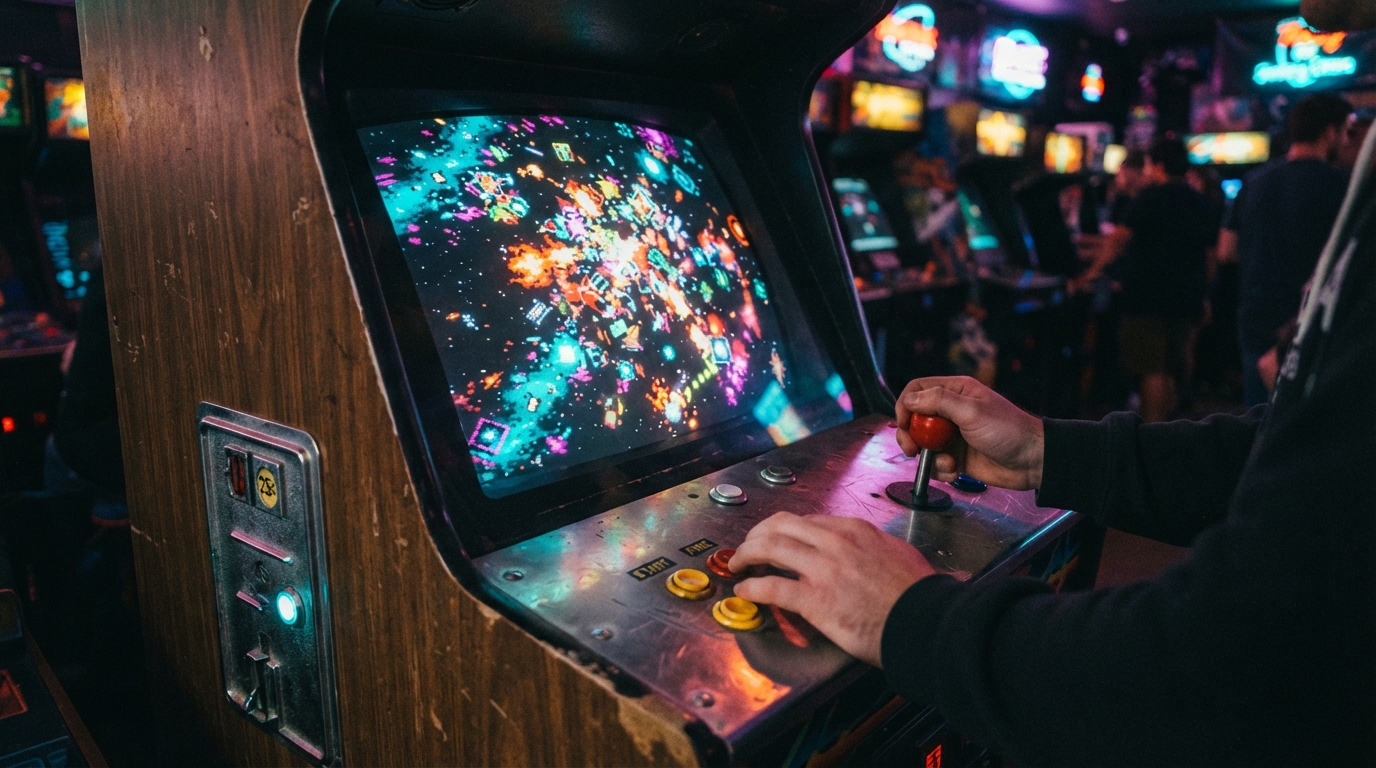 Arcade Game History: From Penny Arcades To Modern Gaming Cabinets Controls And High Scores