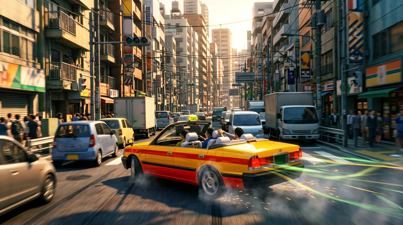 Crazy Taxi Returns To Japan